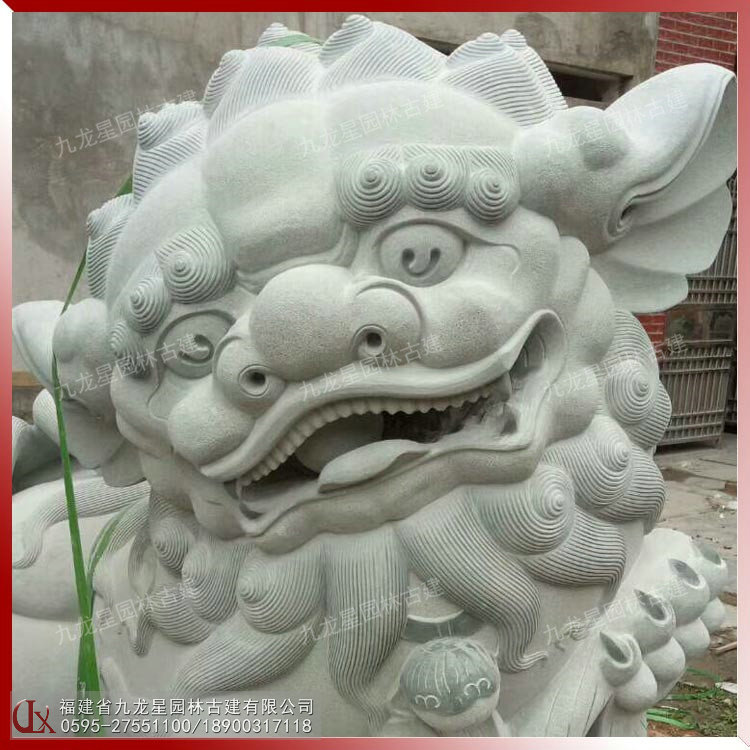 獻(xiàn)錢(qián)石獅子